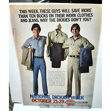 Dickies Clothes vintage 1977 Magazine Print Ad picture