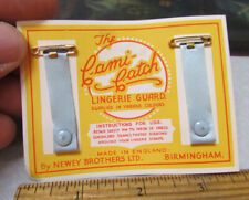 vintage 1950s Cami-Catch Lingerie Guard strap guards, new original old stock picture
