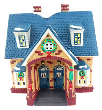 Dept 56 The Original Snow Village Double Bungalow #54070 Rear Roof Faded w/Box picture