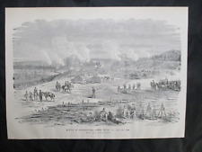 1884 Civil War Print - Battle of Spotsylvania Court House, VA., 1864 - FRAME IT picture