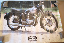 1952 Norton Dominator BIG Dealer Motorcycle Poster 29 picture
