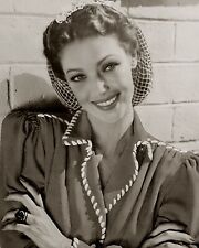 Iconic Actress LORETTA YOUNG Classic Retro Portrait Picture Photo 4x6 picture