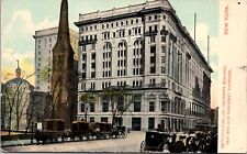 VINTAGE POSTCARD METROPOLITAN LIFE INSURANCE BUILDING & PARKHURST CHURCHES 1917 picture