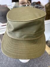 US Army 1950's-1960's Private Purchase Ridgeway Style OD Green Field Cap picture