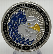 * U.S. Air Force Challenge Coin. With The Airman Creed On The Reverse Side. picture