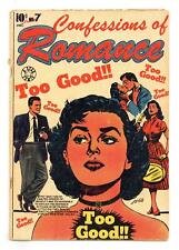 Confessions of Romance #7 VG- 3.5 1953 picture