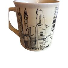 Vintage Chicago Bruce E Hart Sears Tower Mug Cup picture