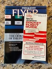 OAG Pocket Guide North America September 1983 Frequent Flyer Magazine picture