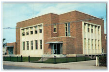 c1960's Federal Building Police Office Fort Mcleod Alberta Canada Postcard picture