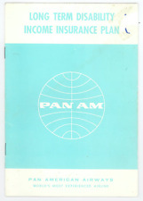 Pan American Airlines Booklet - Pan Am PAA Vintage 1967 Airline Worker Brochure picture