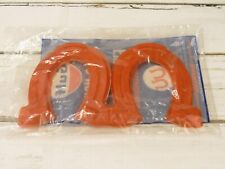 GULF No-NOX Advertising Plastic Horseshoes Extra-Kick Unused Gas Station picture