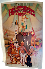 circus poster on linen 1977 Original 23x38 RINGLING BROS BARNUM & BAILEY G.Novoa picture