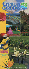 1993 Cypress Gardens Map & Brochure, Anheuser-Busch Theme Park, Winter Haven, FL picture