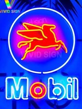 New Mobil Oil Pegasus Horse Lamp Neon Light Sign With HD Vivid Printing 20