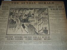 1905 MARCH 5 THE BOSTON HERALD -ROOSEVELT IS SWORN IN BRILLIANT DISPLAY - BH 147 picture