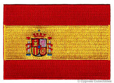 SPAIN FLAG PATCH SPANISH EMBLEM embroidered iron-on applique ESPAÑA parche NEW picture