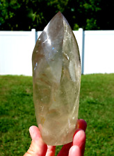 CITRINE Crystal Quartz Point Polished Free Form Flame For Sale picture