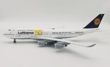 WB-747-4-061 Lufthansa Boeing 747-400 50 Years D-ABVH Diecast 1/200 AV Model picture