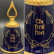 Pickard China Christmas Bell The First Noel 1977 Dinner Bell Made in USA picture