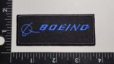 PATCH Boeing B767 BLUE BLACK Bomber Pilot Jacket sew-on / iron-on fabric Quality picture