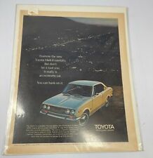 1970 Toyota Mark II Magazine Ad - Examine the New Toyota Mark II Life Magazine picture