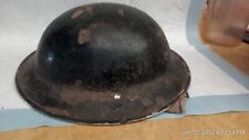 WWII WW2 1942 Canadian MKII Helmet CL/C: Canadian Motor Lamp Mark 1941 w/ Liner picture