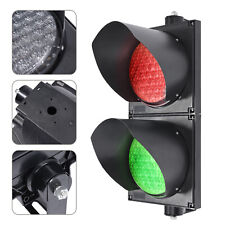 LED Traffic Signal Red & Green Lamp PC Housing IP54 Waterproof With Sunshades picture