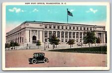 New Post Office Washington Dc Old Car Terminal Station West Unposted Postcard picture