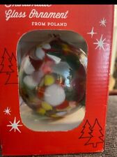 ZORZA Handmade Glass Ornament Poland 4