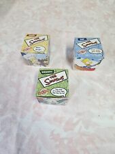 Vintage Simpsons 2002 Official Talking Watch Burger King Set Of 3 picture
