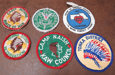 Vintage Official Boy Scouts of America Merit Badges Lot Reservation Indian Naish picture