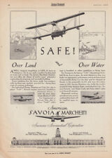 Safe over Land & Water - American Savoia Marchetti Amphibian ad 129 picture