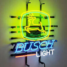 Bvsch Light Jumping Deer Neon Sign Light Room Bar Window Shop Decor 19