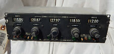 Raytheon Hawker 800XP Corporate Jet Dual COMM NAV Pilot's Control Panel Assembly picture