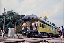 Vtg 1983 Train Slide 1385 CNW Chicago & North Western Steam Engine X4R101 picture