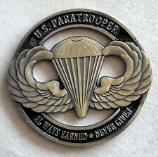 US Paratrooper Army 82 Nd Airborne Proud Challenge Coin. picture