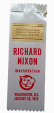 Richard Nixon 1973 47th Inauguration Ribbon January 1973 O5 picture