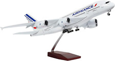 1:160 Scale Large Model Airplane Airbus A380 Air France Plane Model ... picture