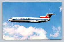 Cyprus Airways issued Trident Sun Jet postcard picture