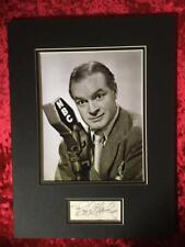 Bob Hope~ Road Movies CERTIFIED Signed autographed  16x12”  Display +  COA picture