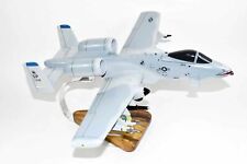 81st Fighter Squadron A-10 Warthog Model, Fairchild, 1/33 Mahogany Scale Model picture