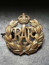 RAF Royal Air Force Cap Badge Original WW2 picture