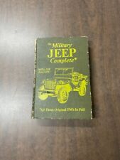 The Military Jeep Complete, Willys Mb/Ford Gpw: All Three Original Tm's in Full picture