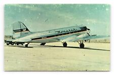 Monarch Airlines DC-3 Plane Airlines Museum Historical Aircraft UNP Postcard P1 picture