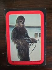 1977 Star Wars Sticker #19 THE WOOKIE CHEWBACCA picture