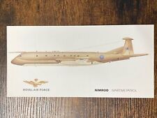 Royal Air Force Nimrod Maritime Patrol  Elongated Postcard  picture