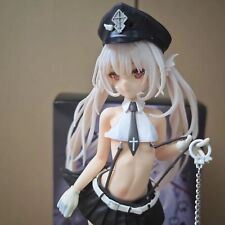 Anime Girl White Hair Angel Figure Model Decoration PVC Doll Toy 22cm No Box picture