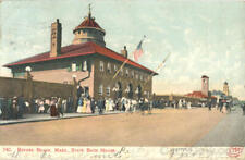1906 Revere Beach,MA State Bath House Suffolk County Massachusetts Postcard picture