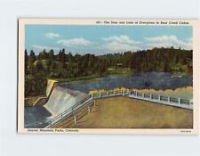 Postcard The Dam and Lake at Evergreen Denver Mountain Parks Denver Colorado USA picture