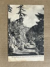 Postcard Spuzzum British Columbia Canadian Pacific Railway Caribou Road Canada picture